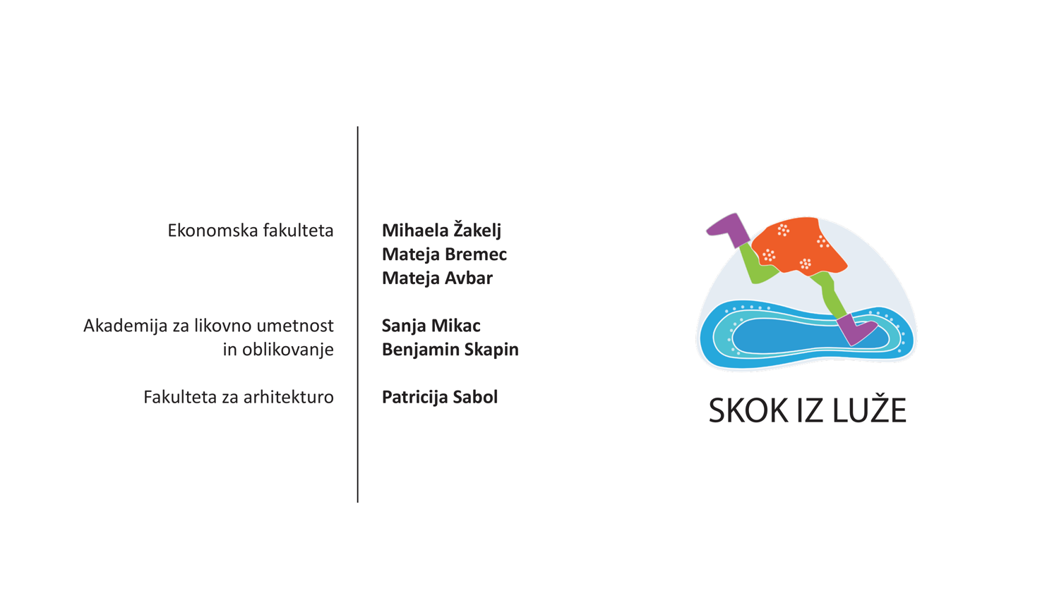 Plakat: Skok iz luže